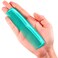 Leinuosen 12 Pieces Hair Combs Set Pocket Plastic Fine Tooth Dressing Comb for Women and Men, Peines Para Cabello(Cyan-blue)