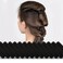 100PCS Black Hair Ties for Women Girls, Seamless Thick Black Hair Band, Elastic Hair Ties No Damage Ponytail Holder