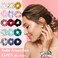 15pcs Satin Scrunchies for Curly Hair,Elastic Satin Scrunchies for Women,Mix Color Satin Scrunchies,Soft Scrunchies for Girls &amp; Women with Curly Hair,Satin Hair Scrunchies No Hurt Your Hair
