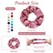 15pcs Satin Scrunchies for Curly Hair,Elastic Satin Scrunchies for Women,Mix Color Satin Scrunchies,Soft Scrunchies for Girls &amp; Women with Curly Hair,Satin Hair Scrunchies No Hurt Your Hair