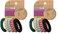 Goody Planet Elastic Hair Coils for Medium to Thick Hair - Women and Girls Hair Accessories, 5 Count (Pack of 2)