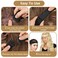 3Pcs Elastic Bands for Wig Adjustable Wig Bands No Slip,Wig Strap to Secure Wig Black Elastic Bands to Hold Wigs in Place Wig Accessories