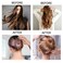 4 Pcs WJIASI Hair Donut DIY French Twist Bun Shaper for Girls and Women