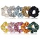 10 Packs Hair Ties Silky Satin Scrunchies for Women Girls Hair Elastic Bands Ponytail Holder Soft Hair Accessories