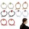 10 Pcs Elastic Hair Ties with Dinosaur Hair Bands Five Styles Bands Ponytail Holders for Women Girls Kids