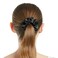 LILYSILK Silk Hair Scrunchies for Frizz&amp;Breakage Prevention, 100% Mulberry Silk Hair Ties No Damage, Elastic Silk ponytail Holders, 1Pc, Black