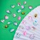 100PCS Unicorn Hair Ties for Women Girls, Elastic Unicorn Hair Ties Ponytail Holder Hair Unicorn Accessories (100pcs, Unicorn)