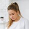 12 Pcs Pearl Elastic Hair Ties Black Ponytail Holders Hair Bands Scrunchies Pearl Hair Ropes Hair Ring Headband Hair Accessories for Women Girls