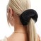 Artilady Silk Hair Scrunchies - 12 Pack Large Pleated Slip Silk Scrunchies for Women Elastic and Soft Cute Hair Ties No Damage Girls Hair Accessories Ponytail Holders Christmas Birthdays Gifts
