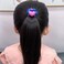 14Pcs Heart Ball Charm Hair Ties Colorful Ponytail Holders Twin Bead Hair Elastics Double Heart Bead Rubber Bands Bobble Ponytail Balls Hair Accessories for Girls