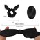 Ondder Hair Scrunchies - 15 Pcs Bow Ribbon Scrunchies with Elastic Hair Ties, Ponytail Holders &amp; Hair Accessories for Women, Girls, and Kids - Black