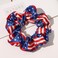 2 Pcs American Flag Scrunchies Elastic Hair Ties -Independence Day Hair Ties 4July Hair Rubber Hair Bands Scrunchie for Women Girls Hair Accessories (Style 1)