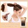 20 PCS Boho Hair Ties, Bracelets Hair Ties for Thick or Thin Hair, 4 Styles Boho Ties for Ponytail Holders, 2.36&rsquo;&rsquo; Hair Ties No-Damage, Brown