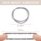 20 PCS Boho Hair Ties, Grey Bracelets Hair Ties for Thick or Thin Hair, 4 Styles Boho Ties for Ponytail Holders, 2.36&rsquo;&rsquo; Hair Ties No-Damage