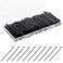Bobby Pins 300 Pcs, Bobby Pins Black 2Inches, Fosvrde Reusable Invisible Wave Non Slip Hair Pins, for Girls, and Women, Bulk With Storage Box