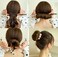 4Pcs Magic Hair Bun Makers with Peal and Flower Foam Sponge Shapers, Donut Holders for Hair Twist, Curl and Styling Accessories for Women and Girls