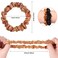 WILLBOND 48 Pieces Neutros Satin Hair Ties Scrunchies Bulk Multicolor Elastic Silk Hair Bands Accessories Ponytail Holders for Women
