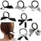 7 Pcs Pearl Black Elastic Hair Ties Ponytail Holders Hair Ropes Scrunchie Ropes for Women Girls