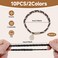 10 Pcs Boho Hair Ties Elastic Hair Tie Bracelets for Women 5 Styles Light Coffee Colors Brown Braided Boho Styles Hair Ties No Damage Ponytail Holders for Girls thick Thin Long Curly Hair Accessories