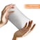 100pcs 20inch Hair Nets Invisible Elastic Edge Mesh Hairnets Nylon Wig Nets for Food Service, Ballet Bun and Sleeping (Black)
