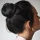 100pcs 20inch Hair Nets Invisible Elastic Edge Mesh Hairnets Nylon Wig Nets for Food Service, Ballet Bun and Sleeping (Black)