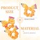 Doneace Yellow Pencil Hair Scrunchies for Girls Back To School Bow Hair Ties Elastic Teacher Hair Ribbon Detachable Hair Ring Hair Loop Ponytail Holder for School First Day Hair Accessories Gifts 2Pcs