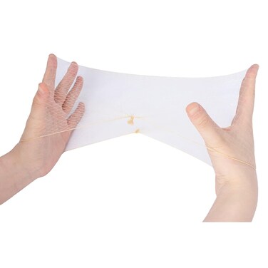 50PCS of Blonde Hair Net Invisible Elastic Edge Mesh Stretchable Hair Nets for Women Girls Ballet Bun Food Service Sleeping Individual Package Hairnet 20" (50 cm)