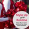 Cheer Scrunchie Set, Girls 2pc Cheer Hair Accessories- Cheerleading Elastics for Cheerleaders &amp; Cheer Teams