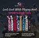 Softball Gift Set, Includes No-Crease Elastic Hair Ties and Softball Keychain Holder, Accessories for Players, Teens, and Fans