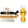 Softball Gift Set, Includes No-Crease Elastic Hair Ties and Softball Keychain Holder, Accessories for Players, Teens, and Fans