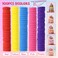 Hair Accessories for Girls, 24 Colors(about 2000Pcs) Mini Rubber Bands with 100pcs Small Cotton Toddler Hair Ties, 5Pcs Square Colorful Ponytail Elastic Hair Ties and 4 Hair Styling Tools