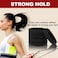 150PCS Hair Ties, IKOCO Black Hair Ties for Women No Damage, Cotton Seamless Ponytail Holders for Thick Hair