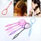 10PCS(5 Set) Plastic Magic Pull Hair Pin Ponytail Maker Styling Tool