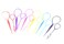 10PCS(5 Set) Plastic Magic Pull Hair Pin Ponytail Maker Styling Tool