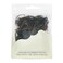 Dofash 2 * 75MM Snag-free Elastic Hair Ties Rubber Bands for Hair Elastic Hair Bands Hair Rubber Bands Hair Elastics for Women's Hair - 150pcs (Black)