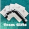 Ice Hockey Hair Accessories, Girls Hockey Hair Ties, Hockey Gift, No Crease Hockey Hair Elastics Set, Gift for Girl Hockey Players, Team Gifts