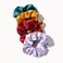 12-Pack Hair Ties - Soft Silk Satin Scrunchies for Women-Hair Elastics Bands Ponytail Holder - Big Scrunchies Hair Ties- Fashion Multi-colored Hair Accessories for Girl Gift