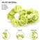 Light Green Scrunchies Velvet, Soft Hair Scrunchie Elastic Hair Bands, Solid Colors Thick Scrunchy Hair Ties, Hair Accessories for Women and Girls, 12 Pack