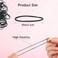 6 Pcs Hair Beader Tool for Braids 1000 Pcs Mini Rubber Bands Quick Beader Automatic Hair Braiding Tool Ponytail(Delicate Colors)
