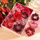 WILLBOND 24 Pieces Valentine's Day Hair Scrunchies Hearts Soft Elastic Bands Ponytail Holder Hair Tie for Women Girls Accessories, 12 Colors, 3.15 Inch, 3.94 Inch(Classic Pattern)