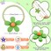 40 Pieces Cute Girls Hair Tie Colorful Elastic Kids Hair Band Ropes Cartoon Small Ponytail Holders Animal Flower Fruit Kawaii Hair Accessories for Toddler Girls Infants, 20 Styles