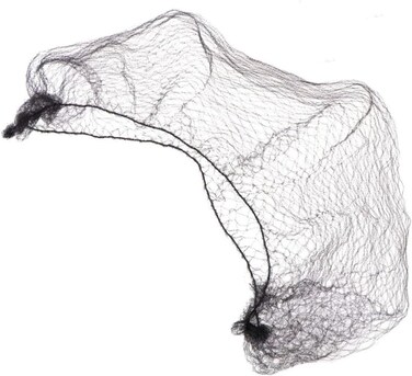 100 PCS 28 Inch Invisible Hair Nets Bun Cover Elastic Edge Mesh Hairnet Stretch Cap For Hair Bun Making, Sleeping, &amp; Kitchen Food Service