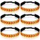 6 Pieces Elastic Baseball Headbands - No Slip, Adjustable Hair Accessories for Sports, Workout, and Teen Girls