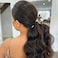 24 Pieces Spiral Ponytail Holders - Coil Hair Ties for Thick and Thin Hair, No Crease Ties for Women, Girls, and All Hair Types (Light Brown, Dark Brown, Dark Grey, Black)