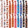 Hanaive 20 Pcs Basketball Hair Ties Girls Basketball Gifts Elastic Ponytail Holders No Crease Ribbon Hair Bands for Women, Player, and Coaches, 10 Styles