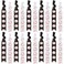 Hanaive 20 Pcs Softball Hair Ties Elastic Hair Bands Bracelets No Crease Ribbon Softball Accessories for Women(Baseball)