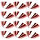 12 Pcs Hair Accessories Set: Softball Scrunchies, Ribbon Ponytail Streamers, Hair Ties and Elastics for Teen Girls and Softball Player Teams (Red)