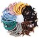 48 Pcs Girls Knotted Hair Ties: Adjustable Bow Ponytail Holders with Elastics for Women