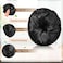 4 Pcs Satin Hair Bun Donut Satin Hair Bun Maker Dark Retain Moisture Easy to Style for Women Ladies Military Ballet and Business(Black)
