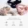 Fishers Finery 25 Momme Pure Mulberry Silk Skinny Scrunchies   Hair Tie Set for Thin Hair (Black Pink Champagne- 6 Pk)